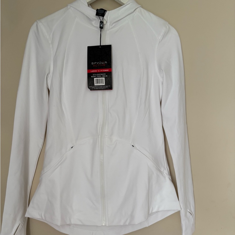 Spyder Women's White Athletic Layer